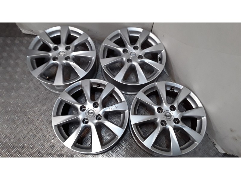 Recambio de juego llantas aluminio para opel corsa f (p2jo) 1.2 (68) referencia OEM IAM 6.5X16 4 TORN ET 38 ROZADAS AUMINIO