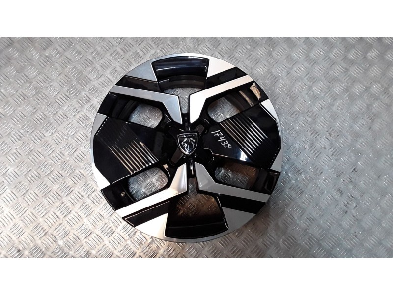 Recambio de llanta aluminio para peugeot 2008 ii (ud_, us_, uy_, uj_, ur_, uc_) 1.2 puretech 100 referencia OEM IAM 6.5X17 4 TOR
