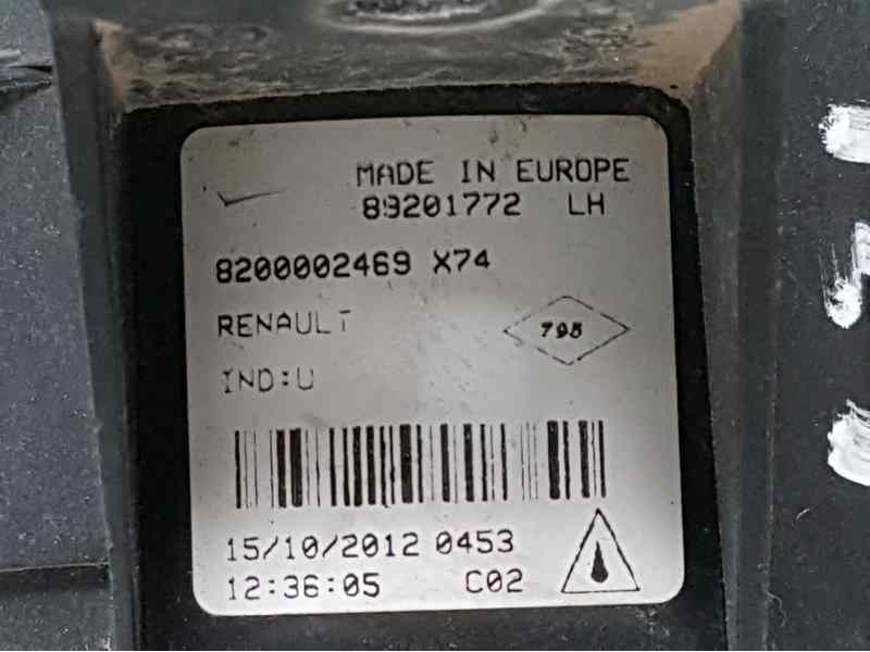 Recambio de faro antiniebla izquierdo para renault clio iii authentique referencia OEM IAM 8200002469 89201772 VALEO