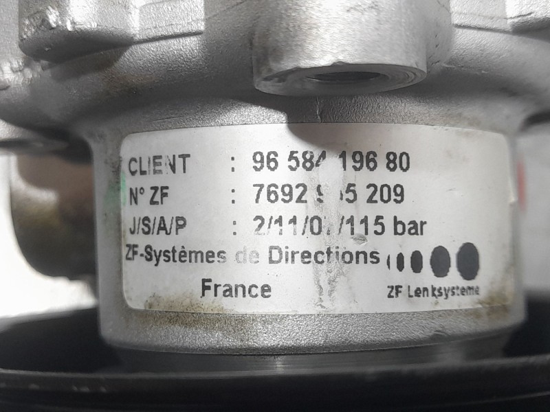 Recambio de bomba direccion para citroën c6 (td_) 2.7 hdi referencia OEM IAM 9658419680  
