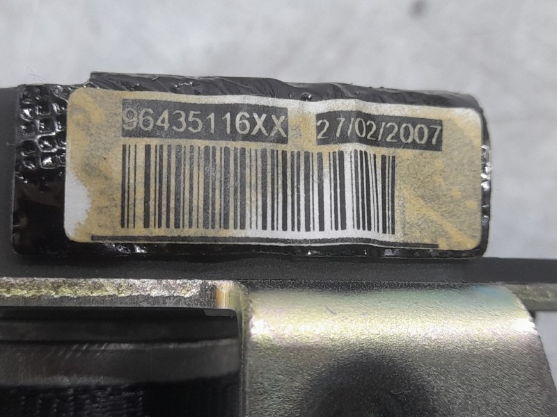 Recambio de cinturon seguridad trasero derecho para citroën c6 (td_) 2.7 hdi referencia OEM IAM 96435116XX CON PRETENSOR 
