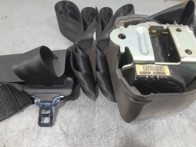 Recambio de cinturon seguridad trasero izquierdo para citroën c6 (td_) 2.7 hdi referencia OEM IAM 96435116XX CON PRETENSOR 