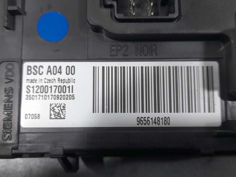 Recambio de caja reles / fusibles para citroën c6 (td_) 2.7 hdi referencia OEM IAM 9656148180 S120017001 SIEMENS