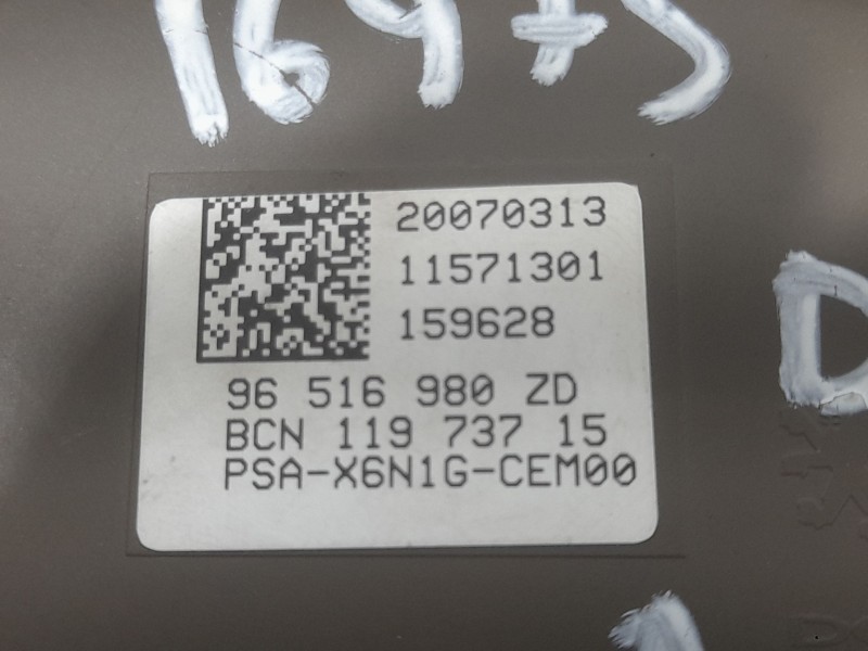 Recambio de mando multifuncion para citroën c6 (td_) 2.7 hdi referencia OEM IAM 96516980ZD DELANTERO IZQUIERDO 