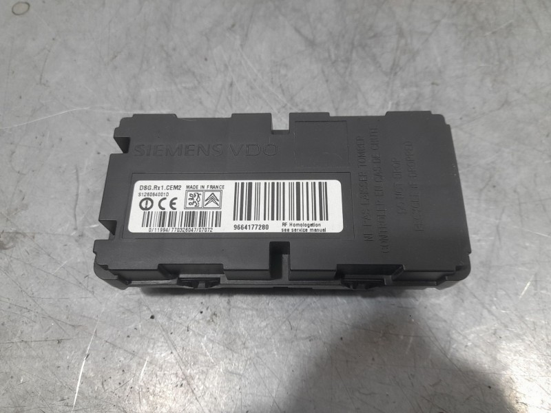 Recambio de modulo electronico para citroën c6 (td_) 2.7 hdi referencia OEM IAM 9664177280 S126064001D SIEMENS