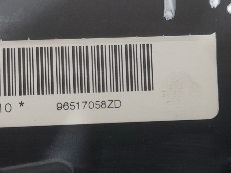 Recambio de airbag lateral trasero izquierdo para citroën c6 (td_) 2.7 hdi referencia OEM IAM 96517058ZD  