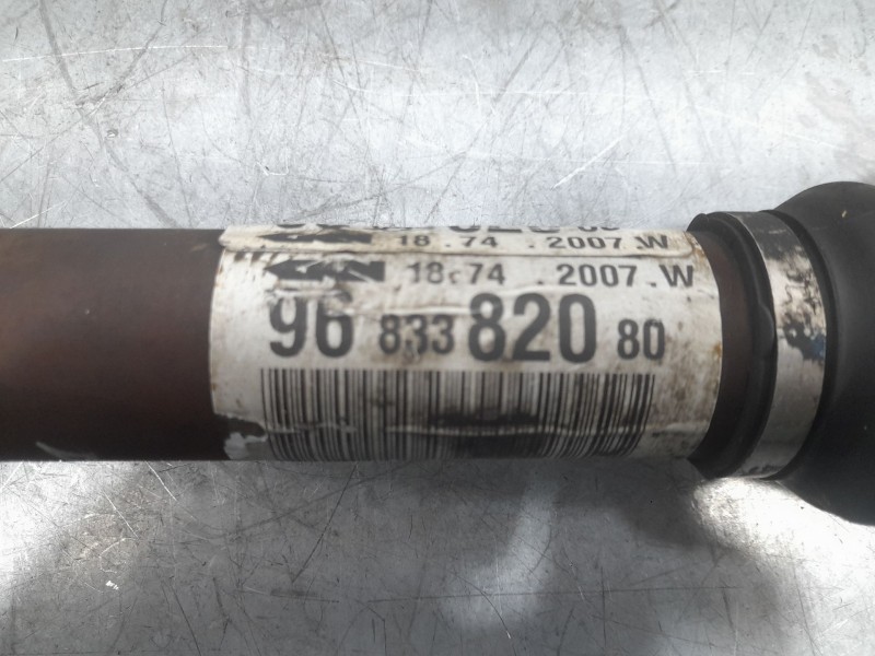 Recambio de transmision delantera derecha para citroën c6 (td_) 2.7 hdi referencia OEM IAM 9683382080  