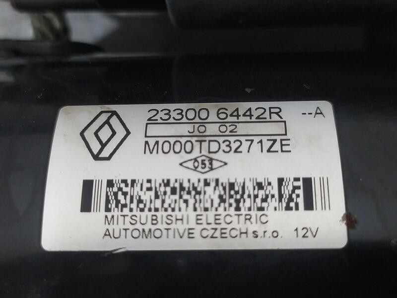 Recambio de motor arranque para dacia duster ii prestige referencia OEM IAM 233006442R MITSUBISHI M000TD3271ZE