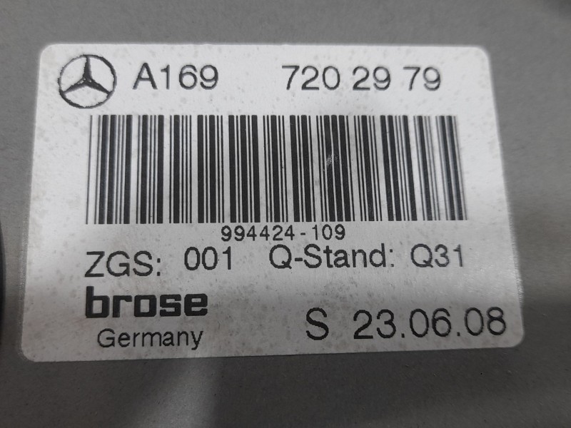 Recambio de elevalunas delantero izquierdo para mercedes-benz clase b sports tourer (w245) b 200 (245.233) referencia OEM IAM A1