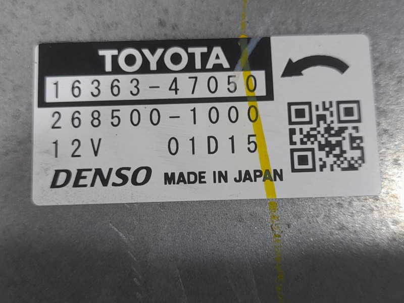 Recambio de electroventilador para toyota c-hr hybrid advance referencia OEM IAM 1636347050 2685001000 DENSO