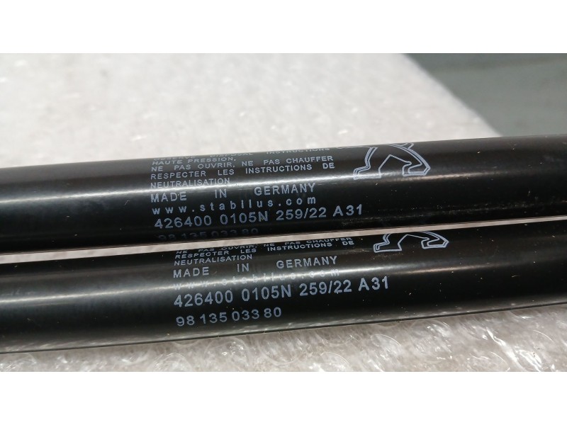 Recambio de amortiguadores capo para peugeot 508 gt line referencia OEM IAM   