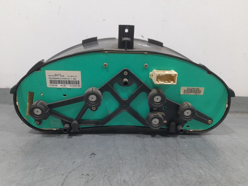 Recambio de cuadro instrumentos para peugeot 206 cc (2d) 1.6 16v (2dnfuf, 2dnfur) referencia OEM IAM 9645847380  