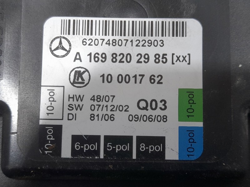 Recambio de modulo electronico para mercedes-benz clase b sports tourer (w245) b 200 (245.233) referencia OEM IAM A1698202985  