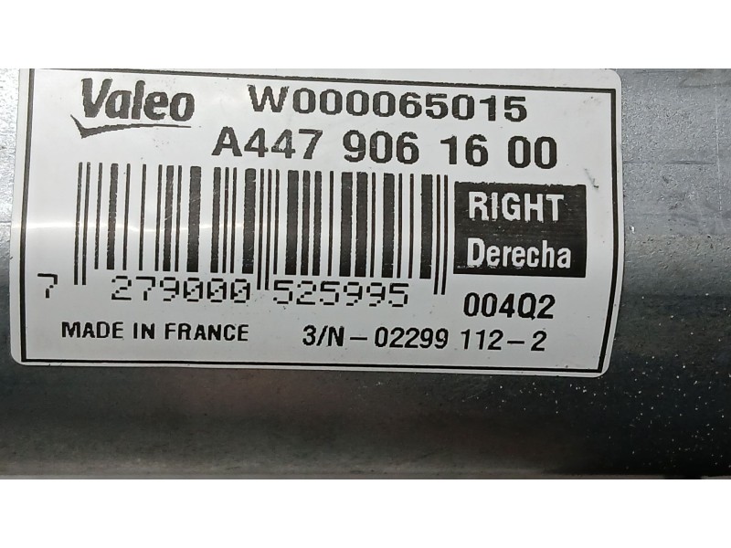 Recambio de motor limpia trasero para mercedes-benz vito tourer (w447) 114 cdi 4-matic (447.701, 447.703, 447.705) referencia OE