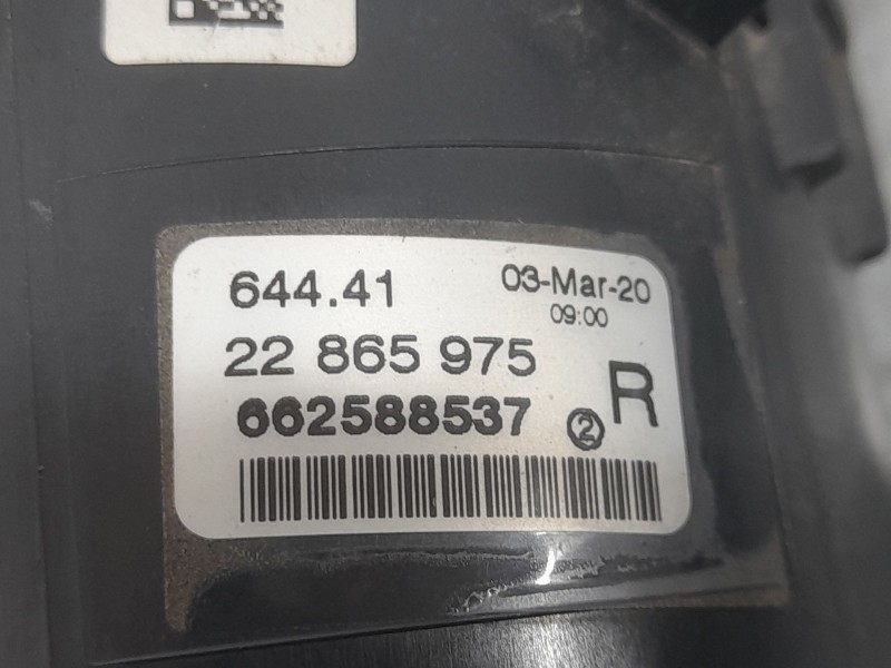 Recambio de faro antiniebla derecho para opel crossland x / crossland (p17, p2qo) 1.5 turbo d (75) referencia OEM IAM 22865975 6