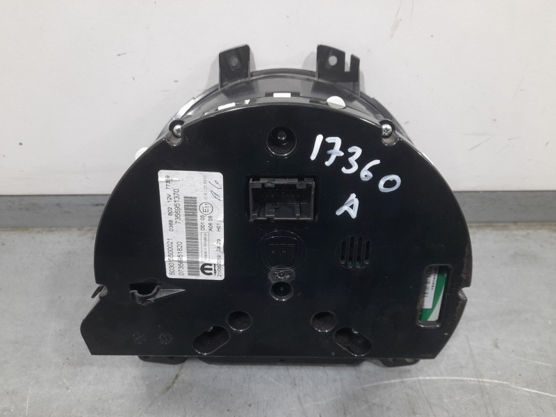 Recambio de cuadro instrumentos para fiat 500 (312_) 1.2 (312axa1a) referencia OEM IAM 7356951370 503015500021 MOPAR