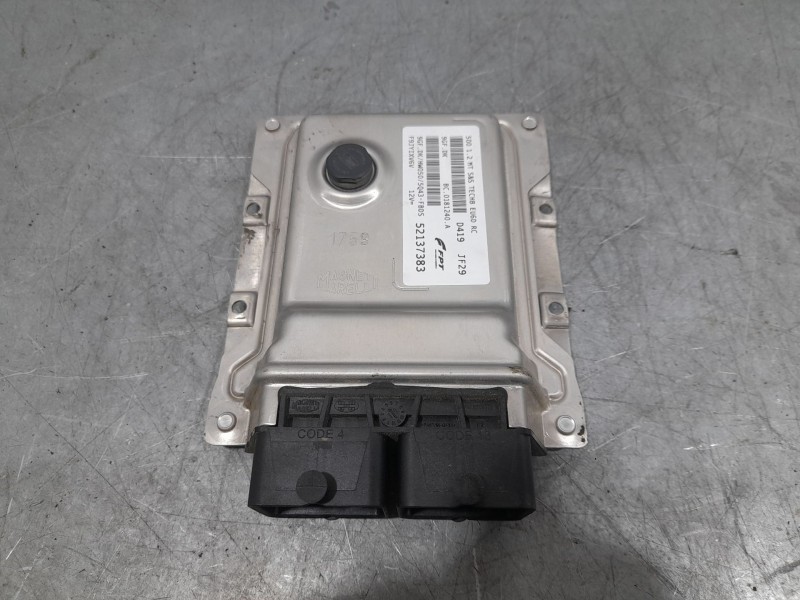 Recambio de centralita motor uce para fiat 500 (312_) 1.2 (312axa1a) referencia OEM IAM 52137383  