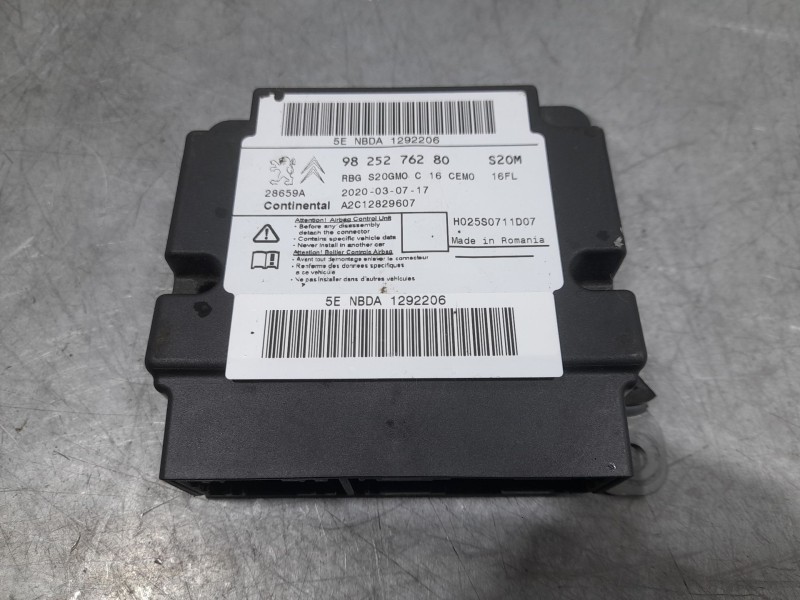 Recambio de kit airbag para opel crossland x / crossland (p17, p2qo) 1.5 turbo d (75) referencia OEM IAM YQ008155YX C/SALPICADER