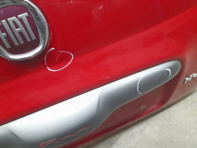 Recambio de porton trasero para fiat 500 (312_) 1.0 mild hybrid (312.ayd1b) referencia OEM IAM 52056197  