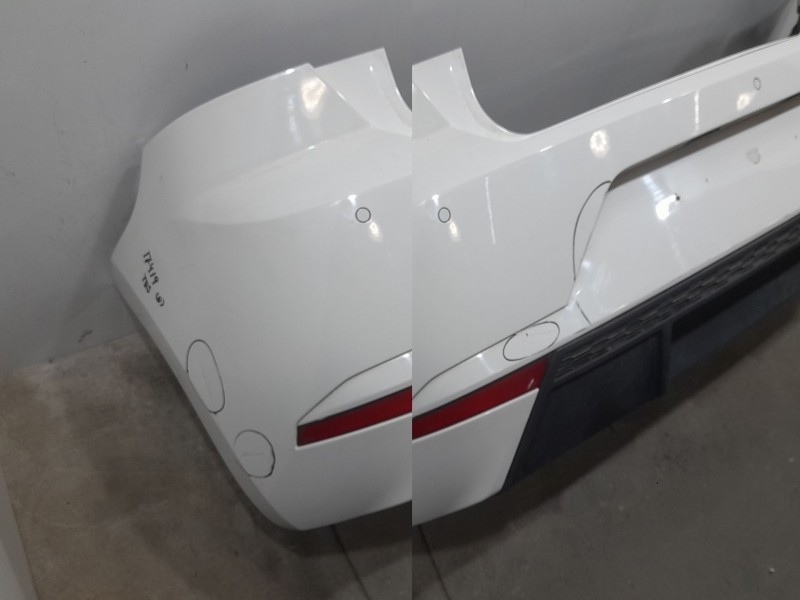 Recambio de paragolpes trasero para seat ibiza v (kj1, kjg) 1.0 mpi referencia OEM IAM 6F0807421HGRU TOCADO 