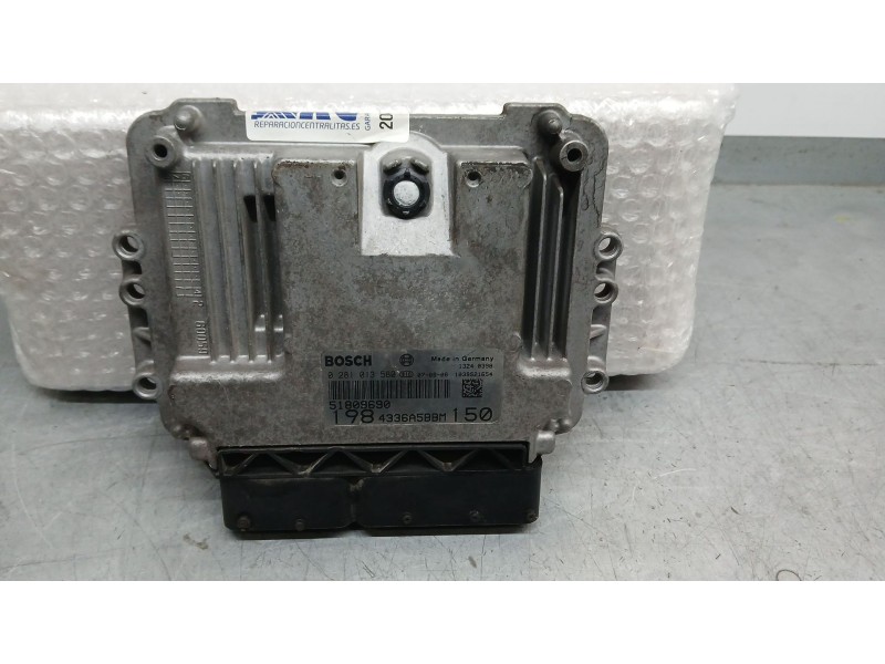 Recambio de centralita motor uce para fiat bravo ii (198_) 1.9 d multijet (198axc1b) referencia OEM IAM   
