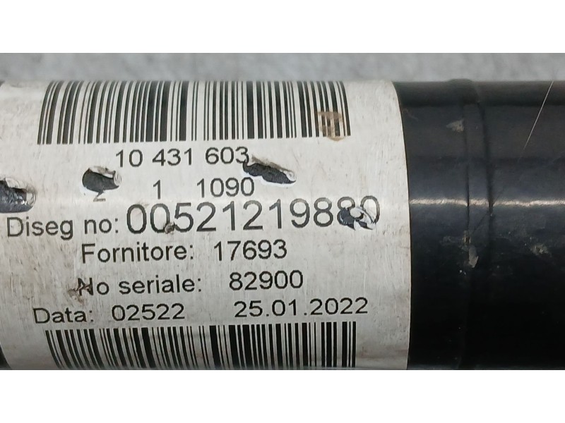 Recambio de transmision delantera derecha para fiat 500 (312_) 1.0 mild hybrid (312.ayd1b) referencia OEM IAM 521219880  