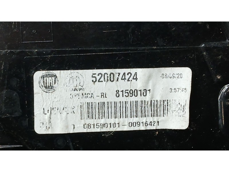 Recambio de piloto trasero izquierdo para fiat 500 (312_) 1.0 mild hybrid (312.ayd1b) referencia OEM IAM 52007424  81590101
