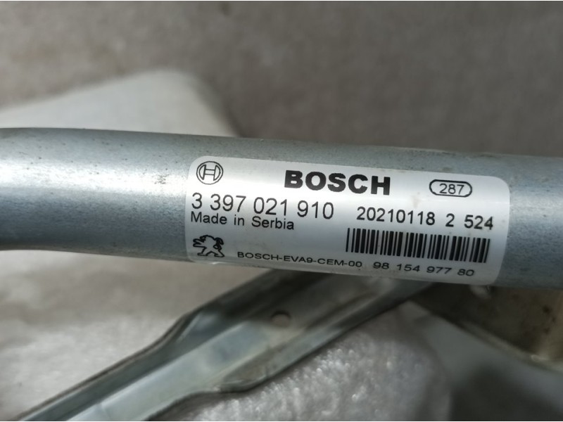 Recambio de motor limpia delantero para citroën c3 tonic referencia OEM IAM 9815497780 3397021910 BOSCH