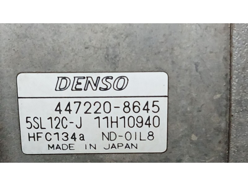 Recambio de compresor aire acondicionado para fiat bravo ii (198_) 1.9 d multijet (198axc1b) referencia OEM IAM 51752531 DENSO 5