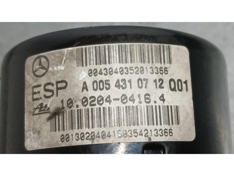 Recambio de abs para mercedes-benz clase c t-model (s203) c 220 cdi (203.206) referencia OEM IAM A0054310712 ATE 10020404164