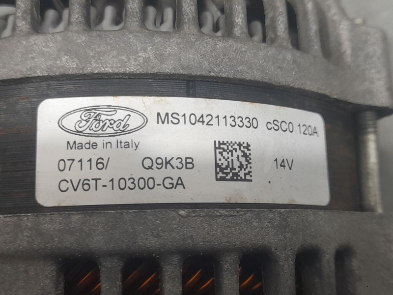 Recambio de alternador para ford focus iii 1.0 ecoboost referencia OEM IAM CV6T10300GA  
