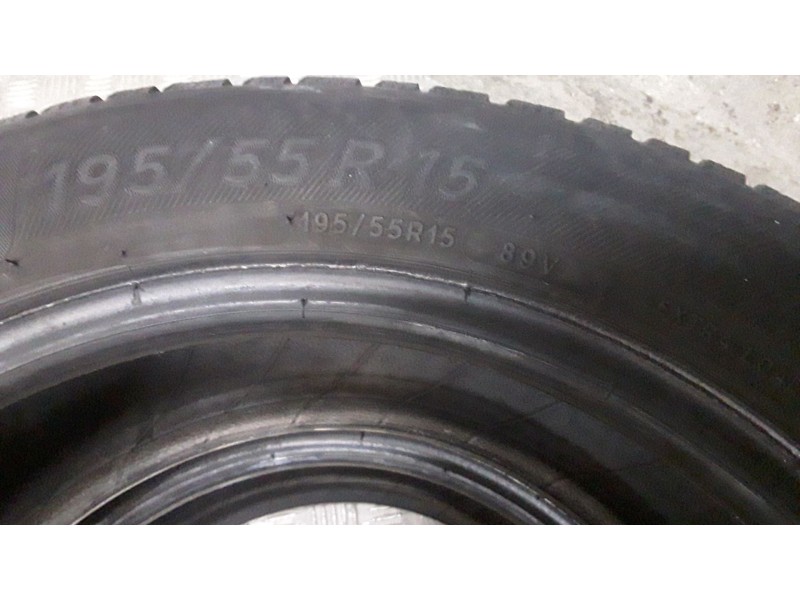 Recambio de neumatico pareja para neumaticos reutilizados - referencia OEM IAM 195551589V MICHELIN 195/55/15/89V