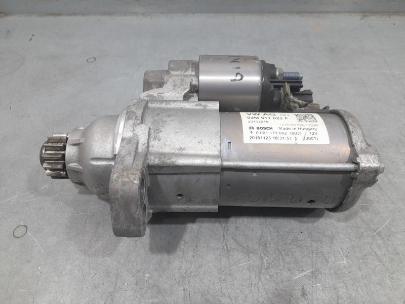 Recambio de motor arranque para seat ibiza v (kj1, kjg) 1.0 mpi referencia OEM IAM 02M911022F 0001179602 BOSCH
