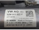 Recambio de motor arranque para seat ibiza v (kj1, kjg) 1.0 mpi referencia OEM IAM 02M911022F 0001179602 BOSCH