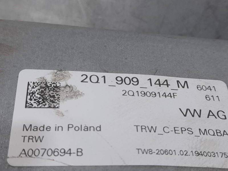 Recambio de columna direccion para seat ibiza v (kj1, kjg) 1.0 mpi referencia OEM IAM 2Q1423510AK  