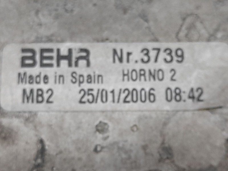 Recambio de intercooler para renault megane ii (bm0/1_, cm0/1_) 2.0 dci (bm1k, cm1k) referencia OEM IAM 8200325003 0002184 BEHR