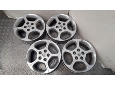 Recambio de juego llantas aluminio para nissan leaf (ze0) electric referencia OEM IAM 6.5X16 5 TORN ET40 ROZADAS ALUMINIO