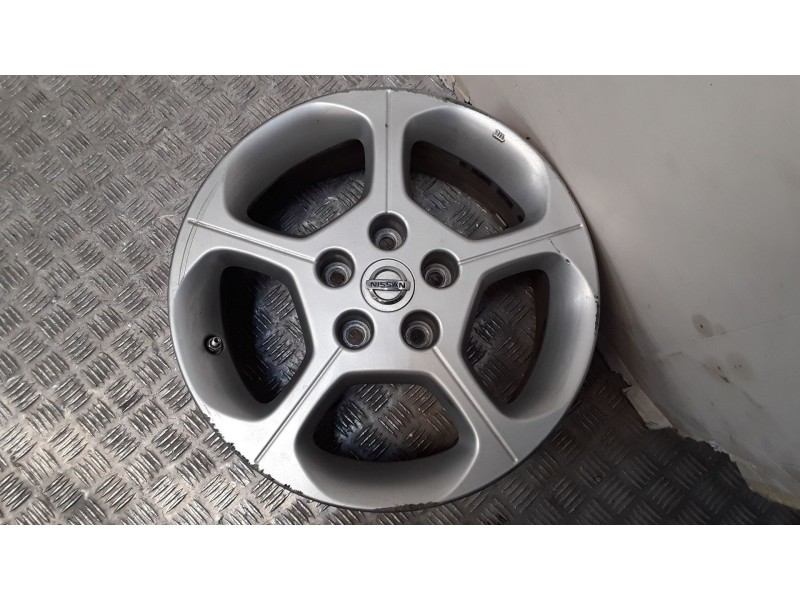 Recambio de juego llantas aluminio para nissan leaf (ze0) electric referencia OEM IAM 6.5X16 5 TORN ET40 ROZADAS ALUMINIO