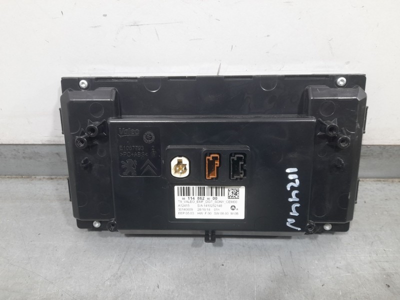 Recambio de sistema navegacion gps para peugeot 308 active referencia OEM IAM 9811486280 503551223807 C/RADIO