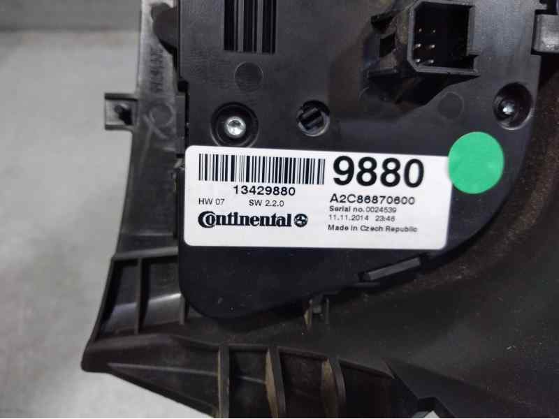 Recambio de mando climatizador para opel zafira tourer expression referencia OEM IAM A2C86870600 13429880 TOCADO