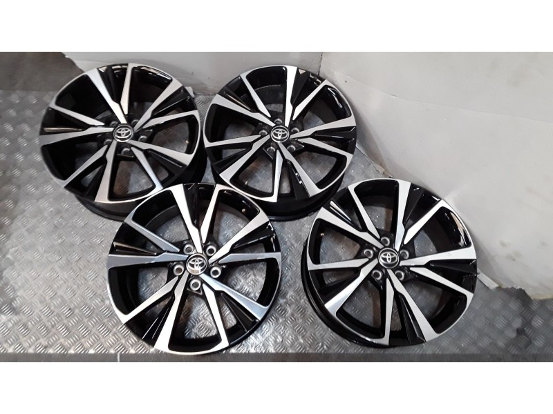 Recambio de juego llantas aluminio para toyota c-hr (_x1_) 2.0 hybrid (maxh10)10 referencia OEM IAM 7X18 5 TORN ET35  ALUMINIO