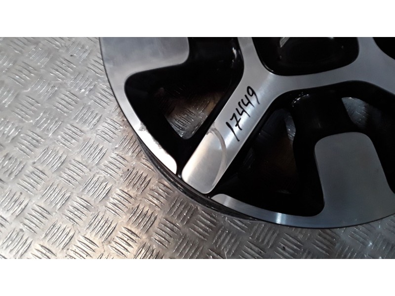 Recambio de llanta aluminio para citroën c4 cactus 1.5 bluehdi 100 referencia OEM IAM 6.5X17 4 TORN ET19 ROZADA ALUMINIO