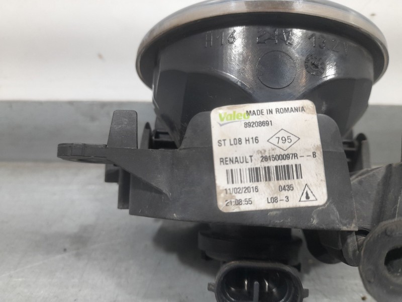 Recambio de faro antiniebla izquierdo para renault clio iv (bh_) 1.5 dci 75 referencia OEM IAM 261500097R  
