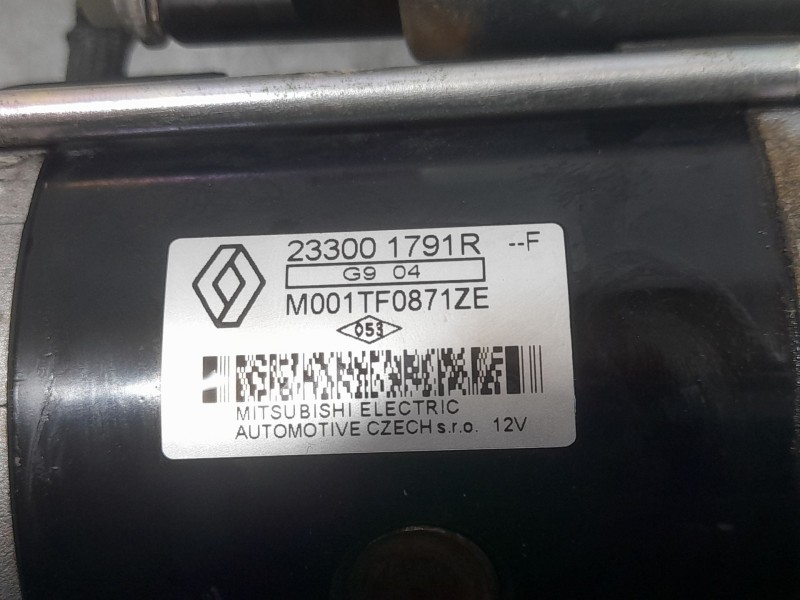 Recambio de motor arranque para fiat talento furgoneta (296_) 2.0 ecojet referencia OEM IAM 233001791R M001TF0871ZE MITSUBISHI