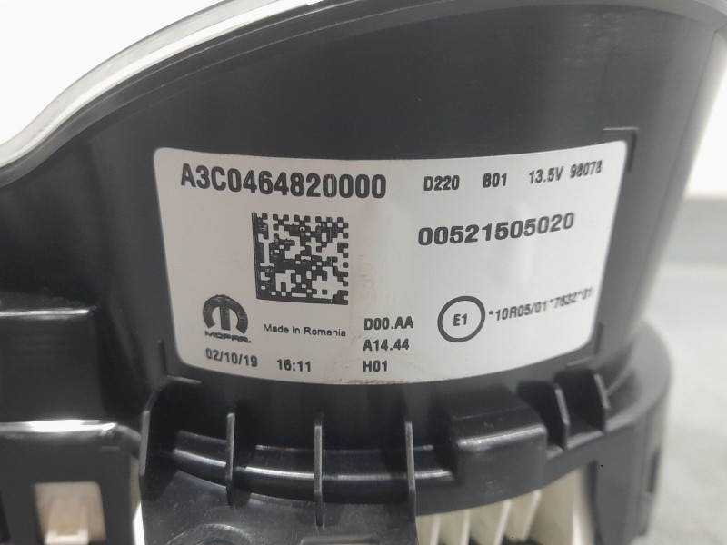 Recambio de cuadro instrumentos para fiat tipo hatchback (356_, 357_) 1.3 d (356hxh1a) referencia OEM IAM 521505020 A3C046482000