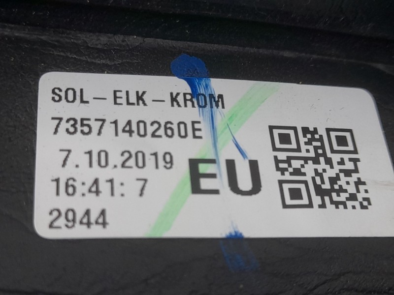 Recambio de retrovisor izquierdo para fiat tipo hatchback (356_, 357_) 1.3 d (356hxh1a) referencia OEM IAM 7357140260E ELECTRICO