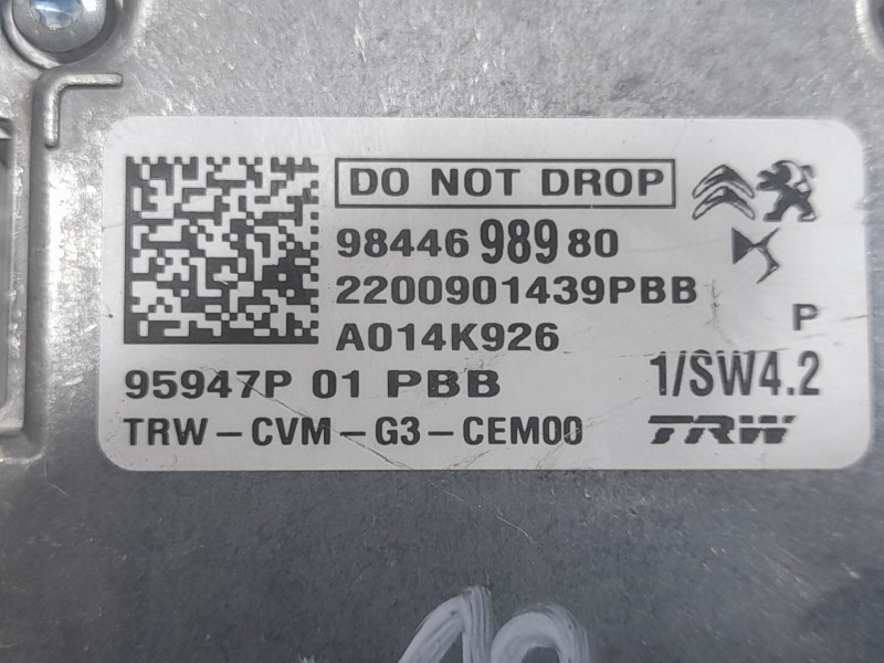 Recambio de camara para opel mokka elegance referencia OEM IAM 9844698980 A014K926 TRW