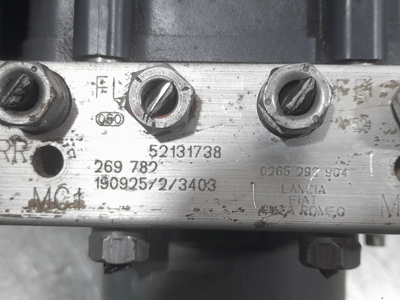 Recambio de abs para fiat tipo hatchback (356_, 357_) 1.3 d (356hxh1a) referencia OEM IAM 52131738  