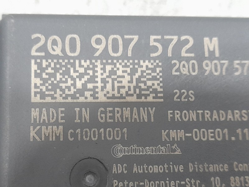 Recambio de modulo electronico para seat arona style edition referencia OEM IAM 2Q0907572M SENSOR DE RADAR 