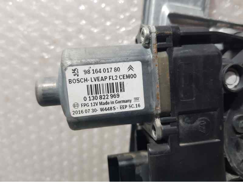 Recambio de elevalunas delantero izquierdo para peugeot 208 style referencia OEM IAM 9816402180 51894F ELECTRICO